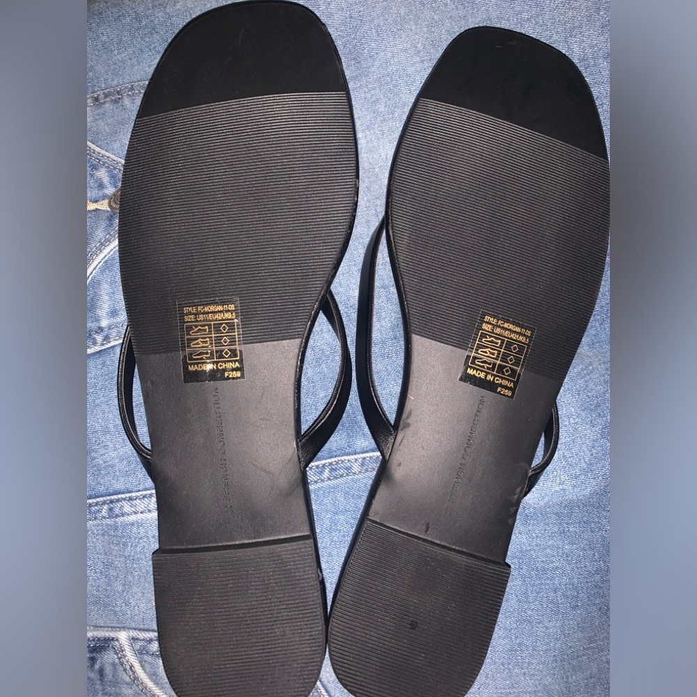 French Connection Morgan Flat Open Toe Thong Flip… - image 3